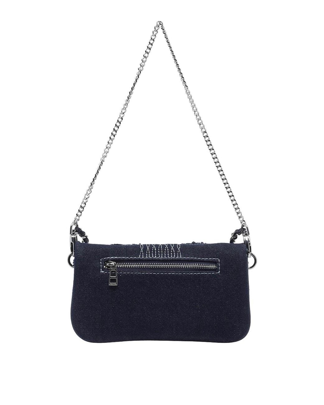 Zadig & Voltaire Blue Denim Rock Crossbody Bag