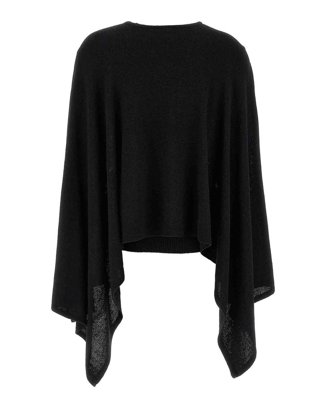 Totême Black Cape Jumper