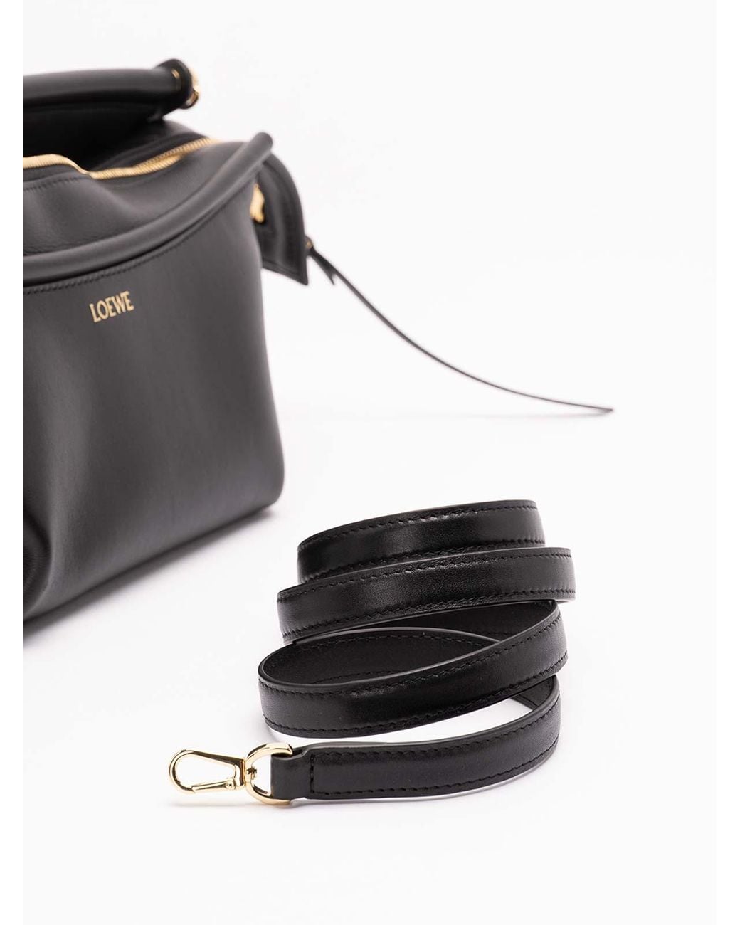 Loewe Black 'Whisker' Small Shoulder Bag