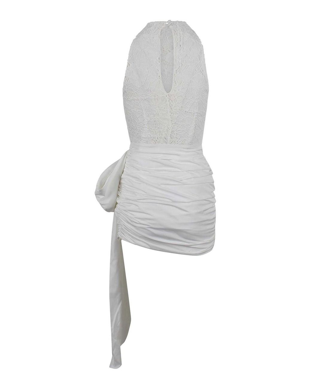 ROTATE BIRGER CHRISTENSEN White Dress With Bow