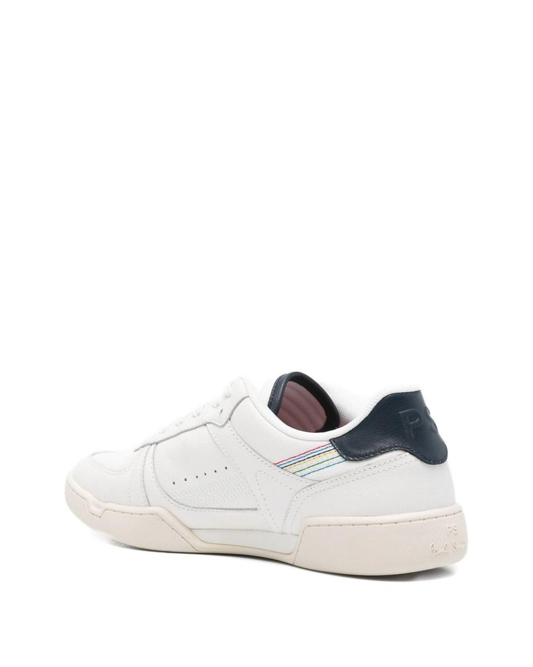Paul Smith White Leather Sneakers for men