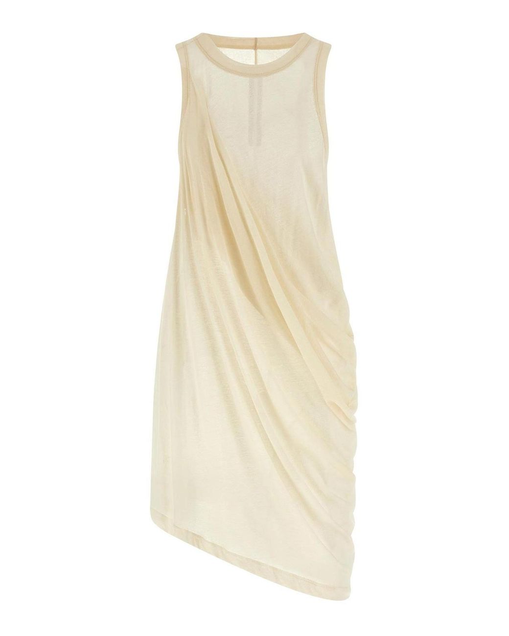Rick Owens White Anthem Tank Top for men