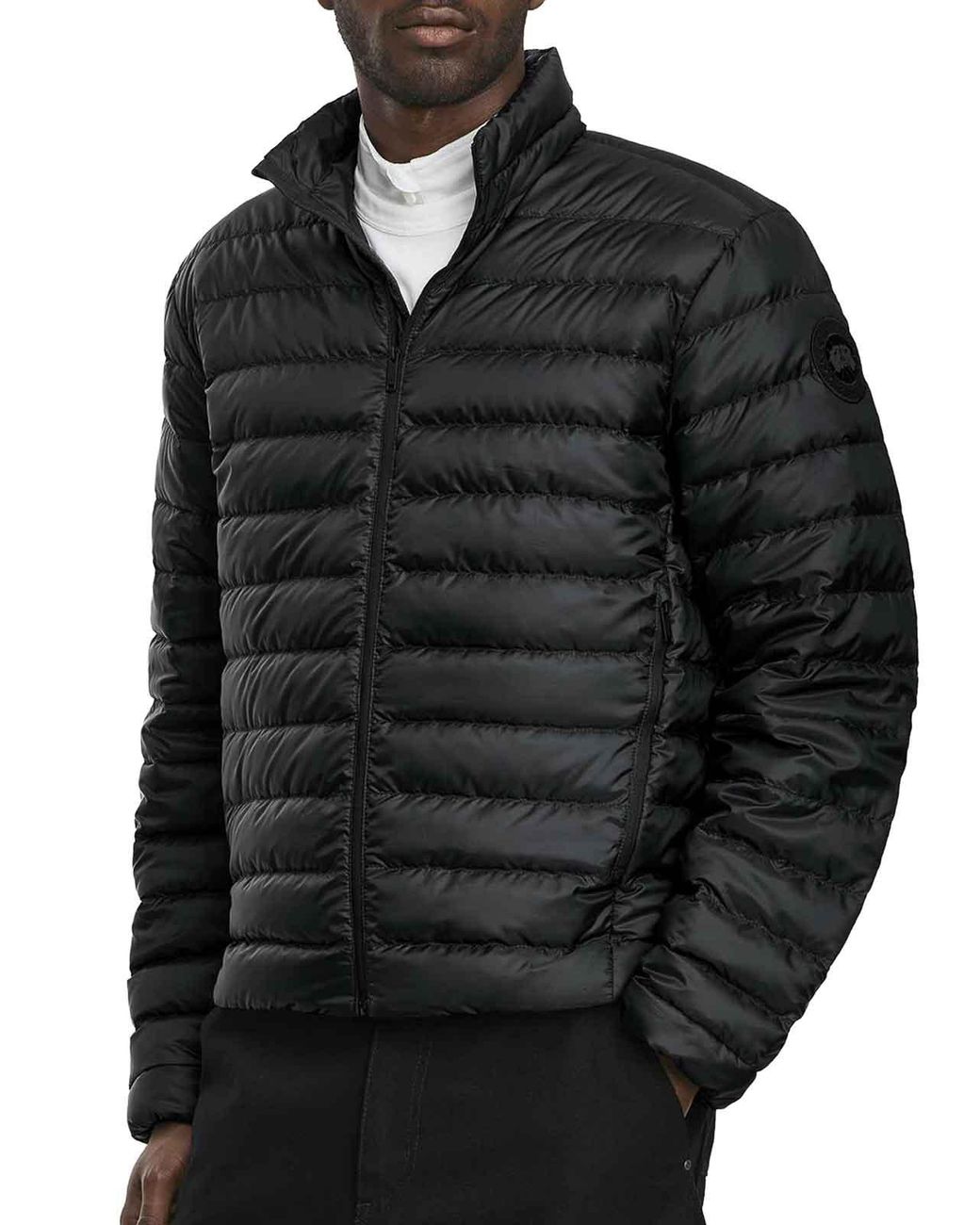 Canada Goose Blue Stratus Tonal Label Jacket for men