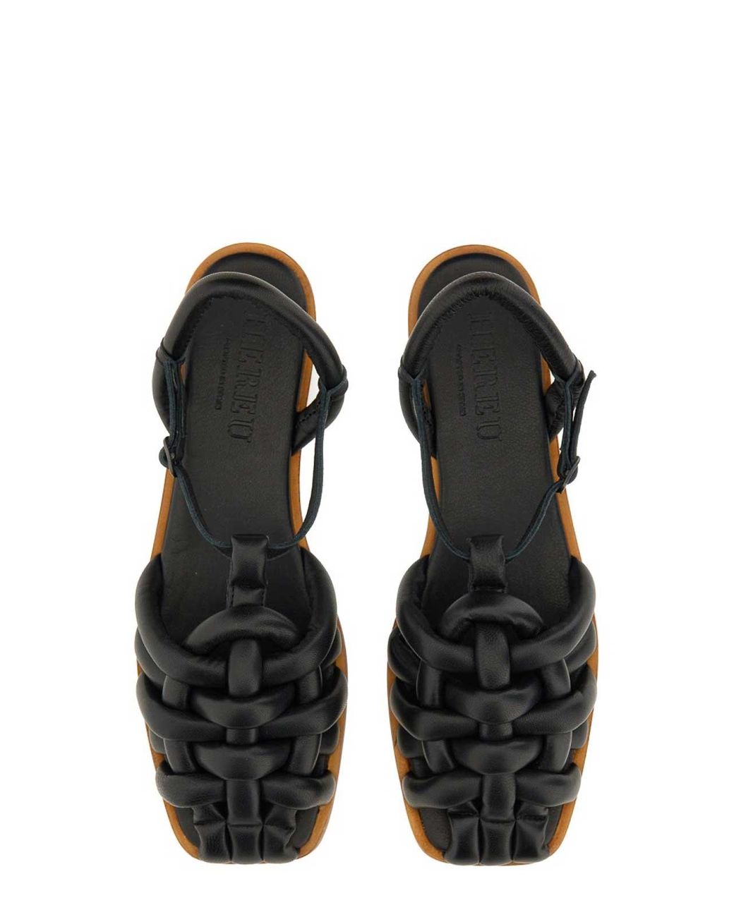 Hereu Black Sandals