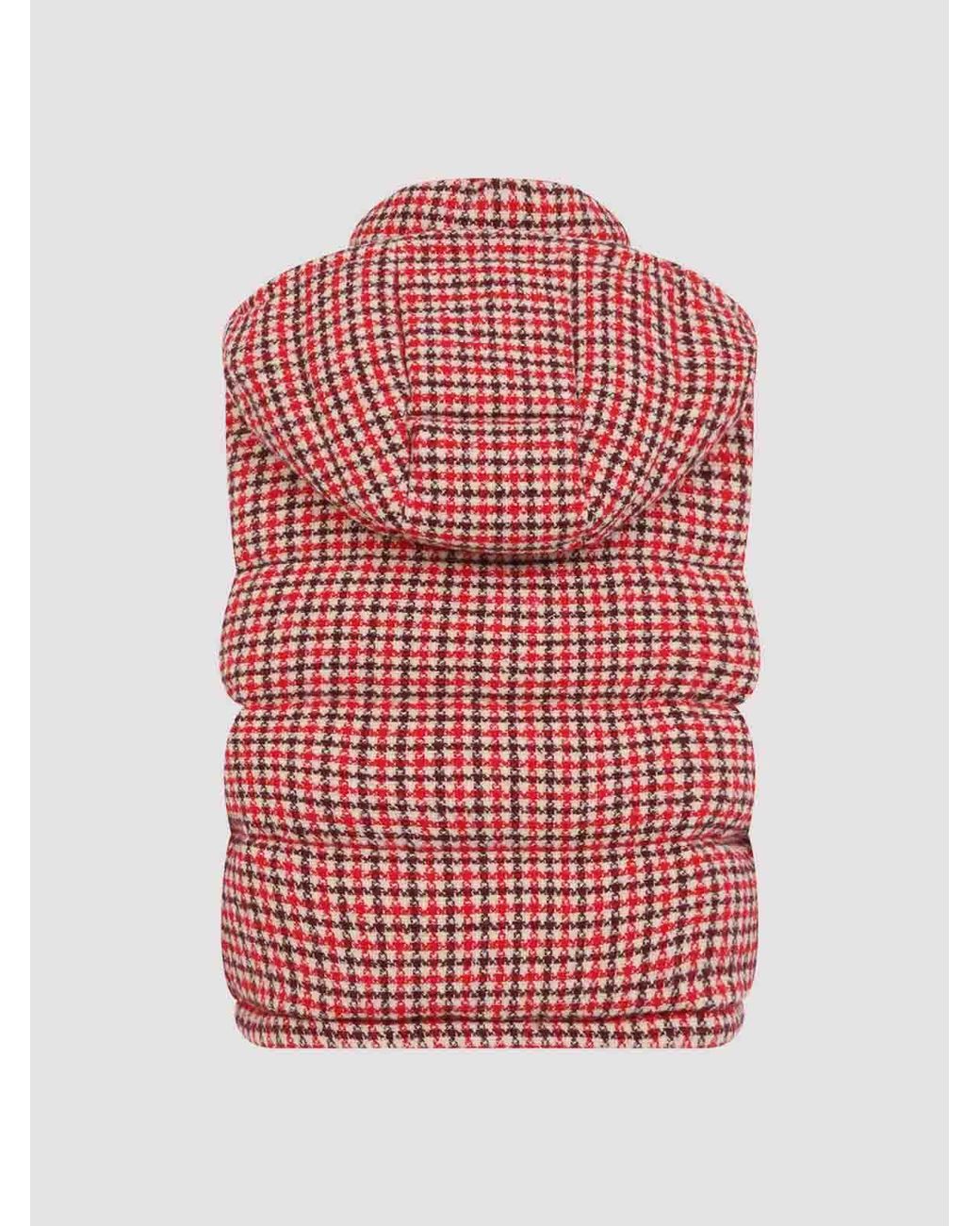 Chaleco Moncler de color Red
