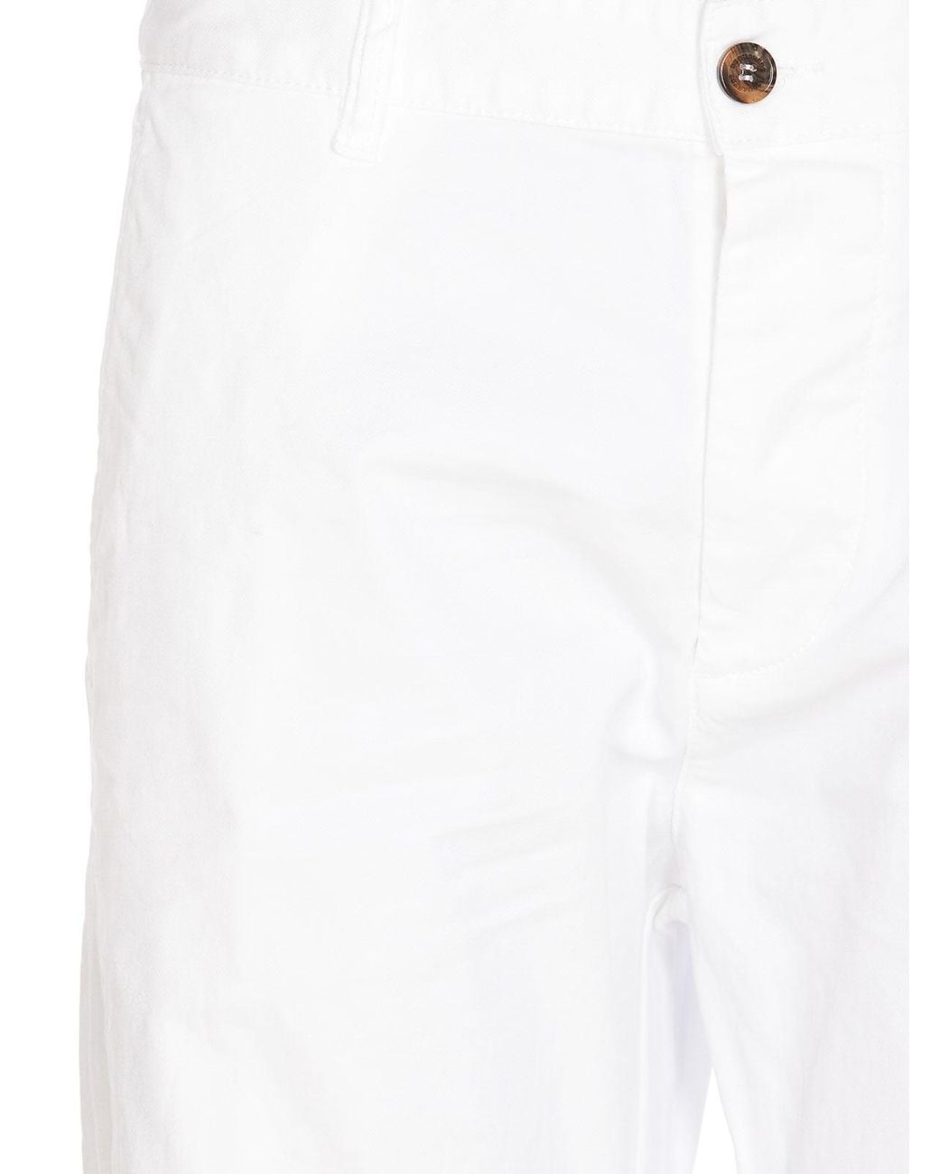 DSquared² White Sexy Chino Pants for men