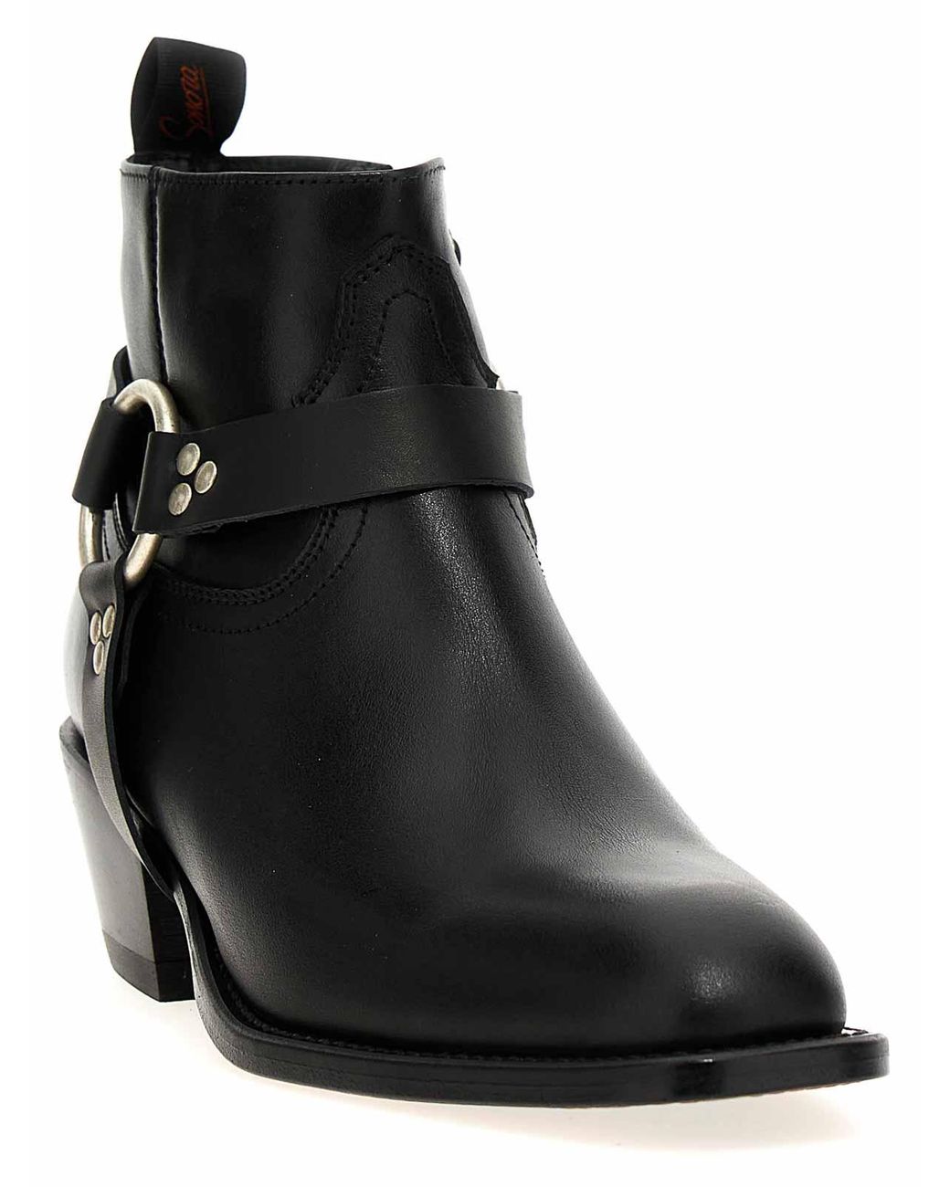 Sonora Boots Black Dulce Belt Ankle Boots
