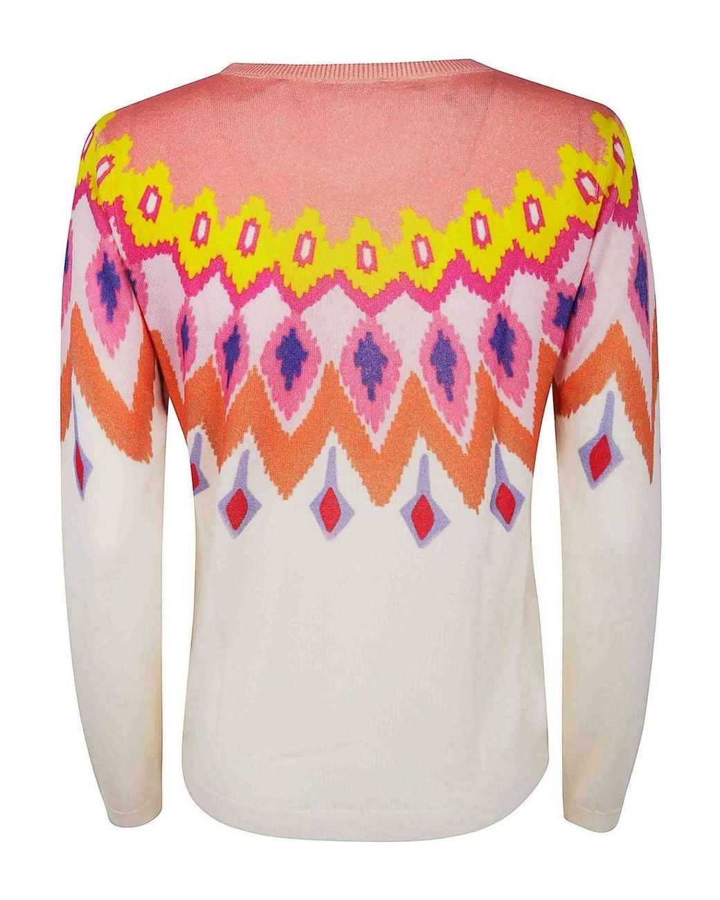 In bed with You Pink Boatneck Printed Jumper