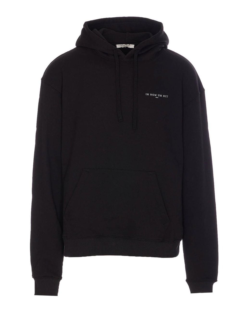Ih Nom Uh Nit Black W Mask Authentic Hoodie for men