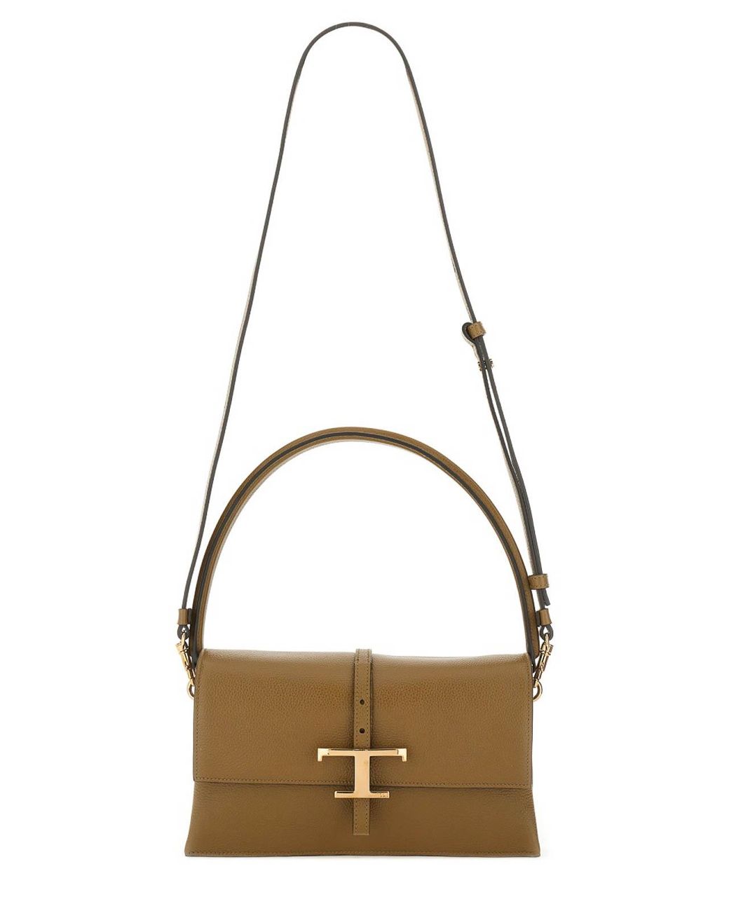 Tod's Metallic Flap Bag T Timeless