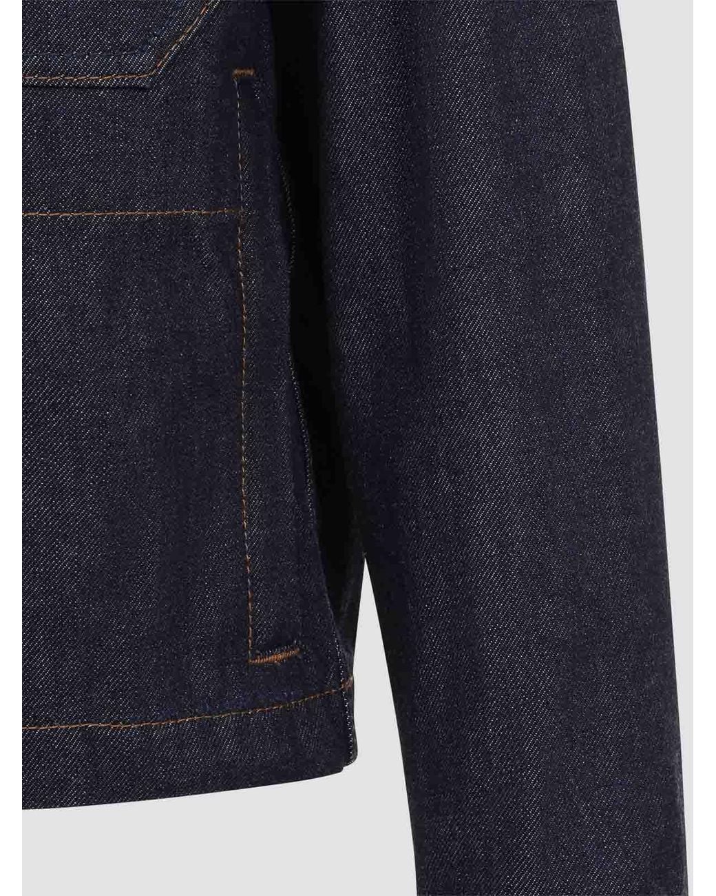 Stone Island Blue Bike Jacket for men