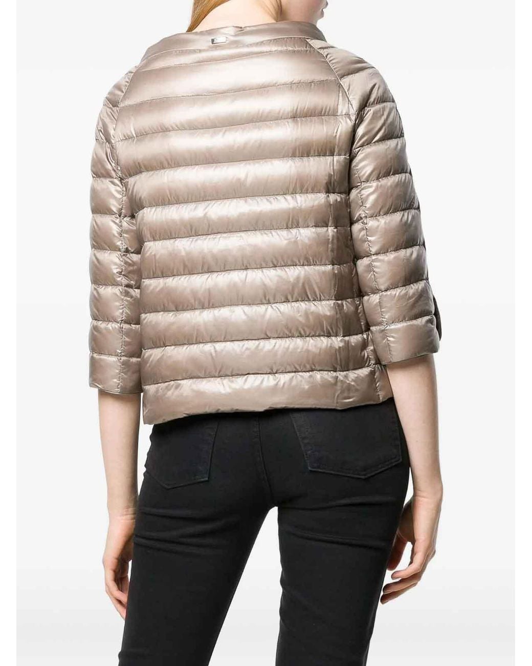 Herno Gray Down Filled Comforter