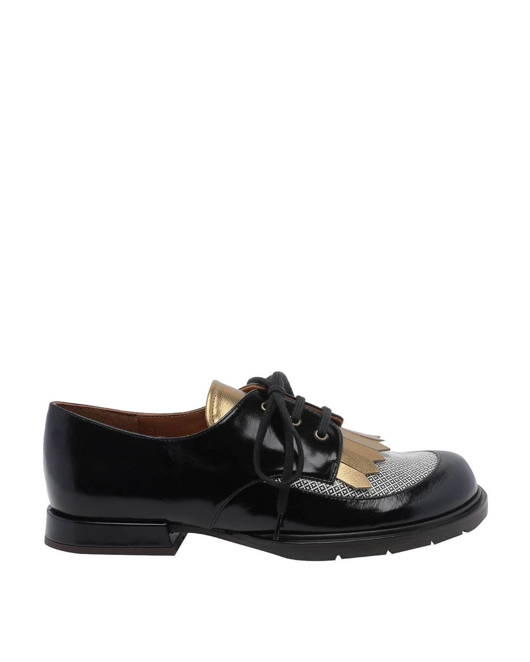 Chie Mihara Black Jeripa Loafers