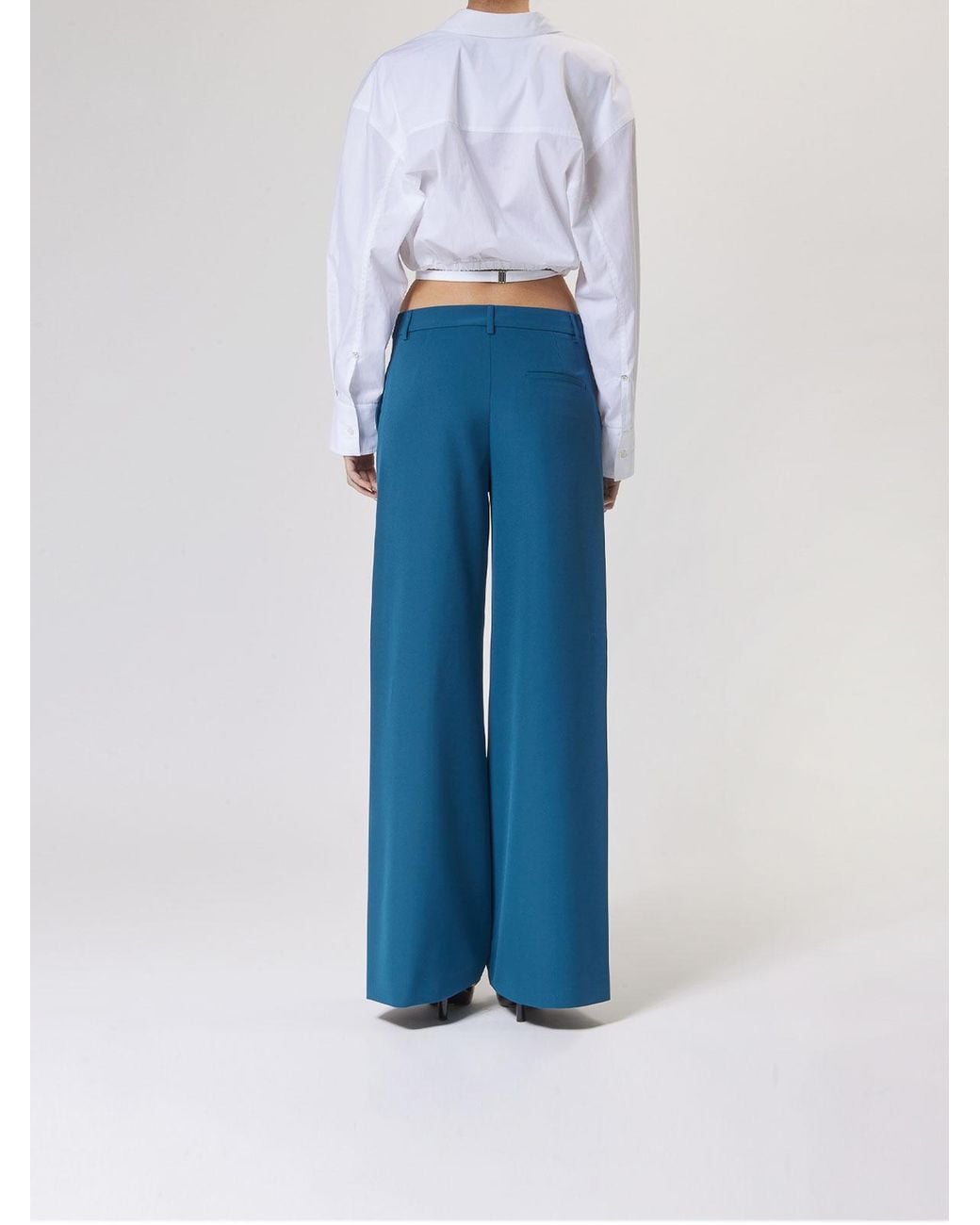 Moschino Blue Wide Pants