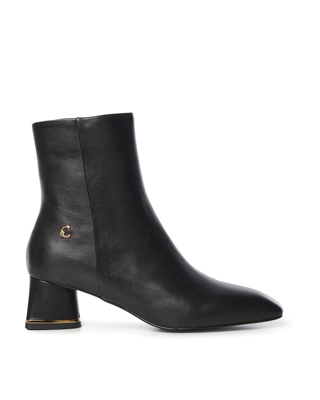 Coccinelle Black C-Everyday Leather Ankle Boots