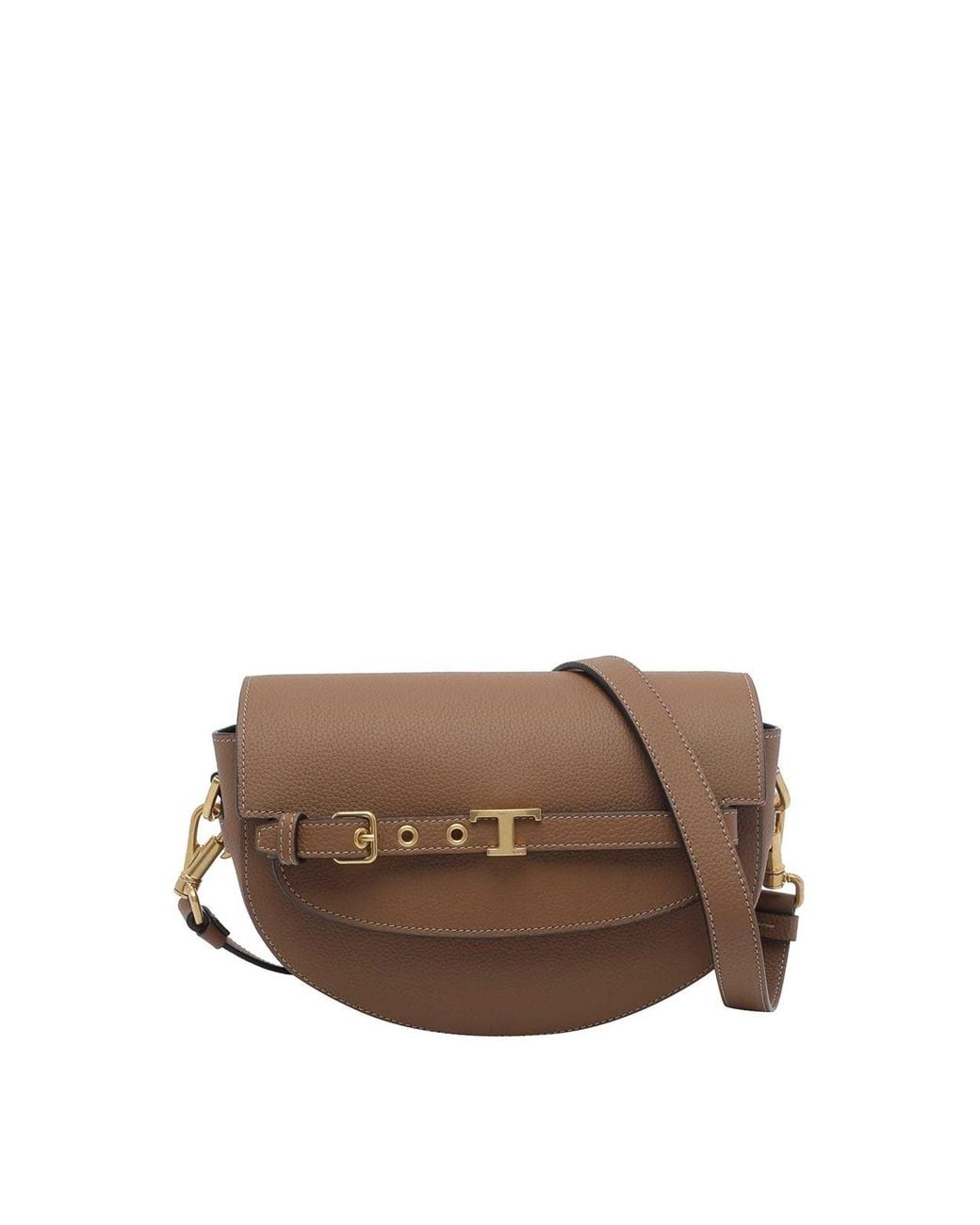 Tod's Brown Mini Tim Crossbody Bag