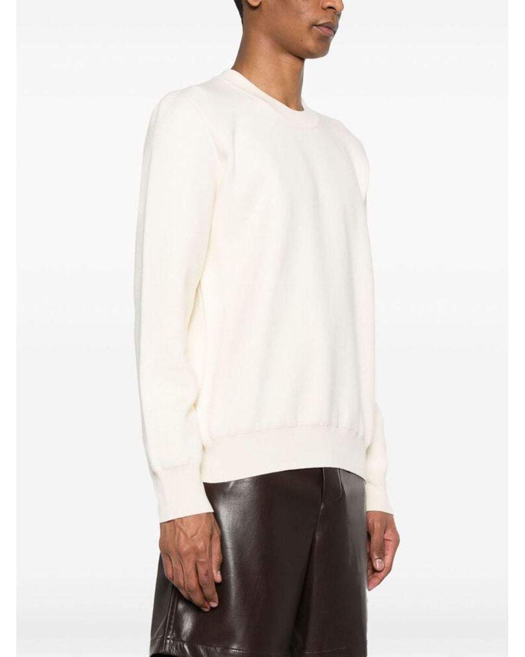 Off-White c/o Virgil Abloh White Signature Arrows Knit Sweater for men