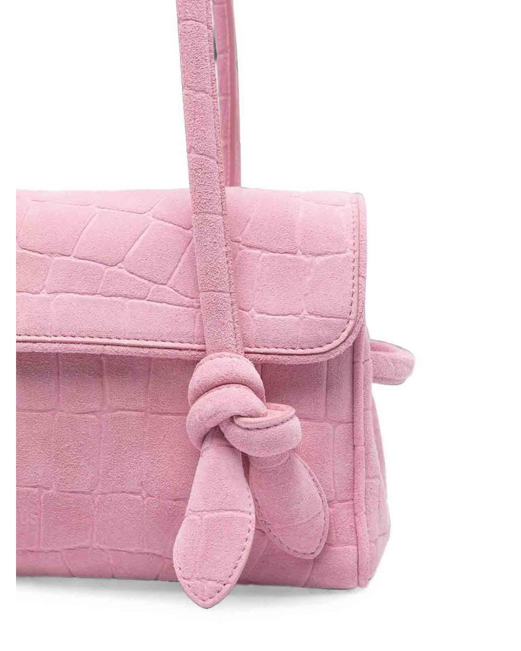 Jacquemus Pink Le Turismo Long Leather Handbag
