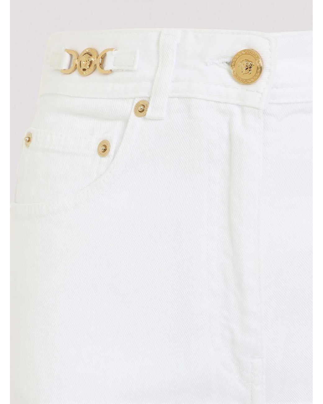 Vaqueros Rectos Versace de color White