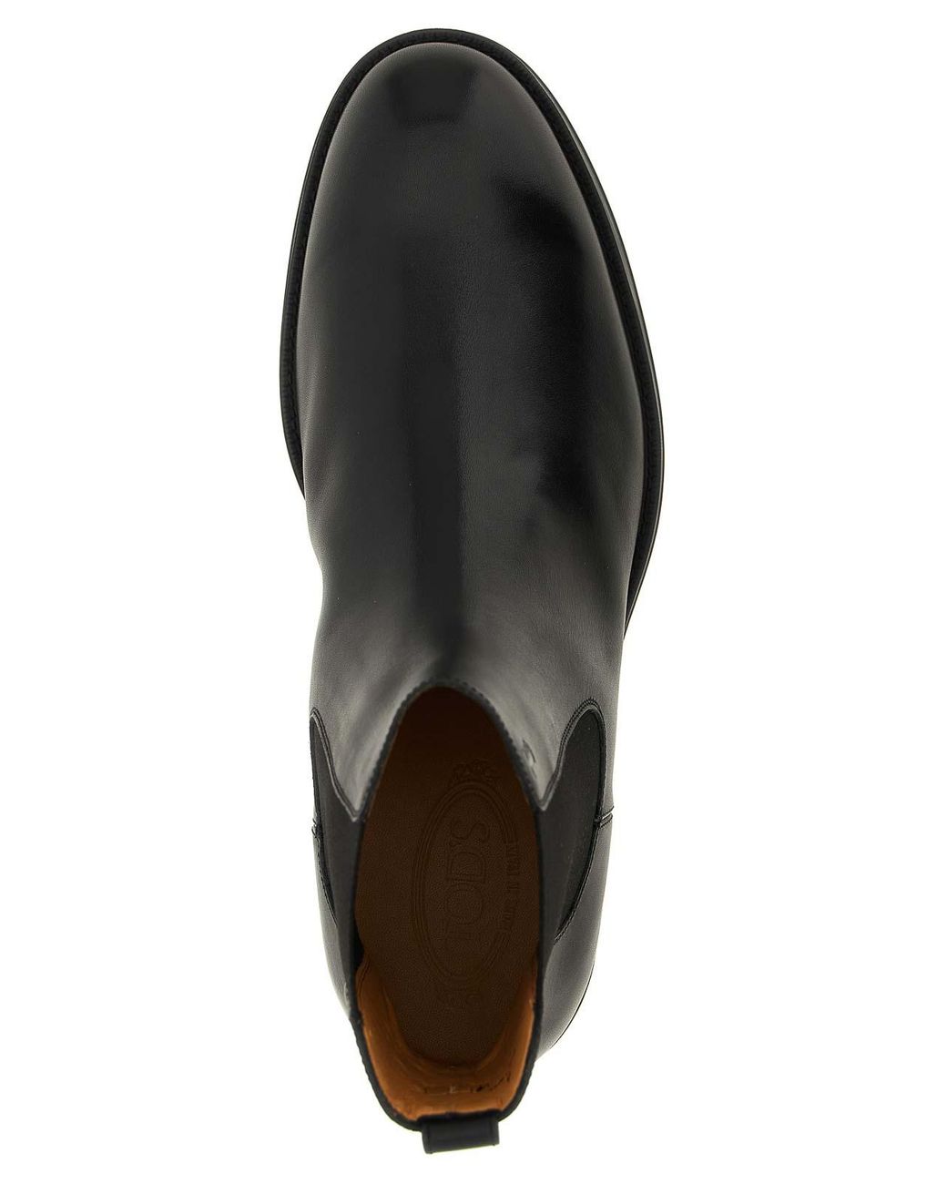 Tod's Black Chelsea Ankle Boots for men