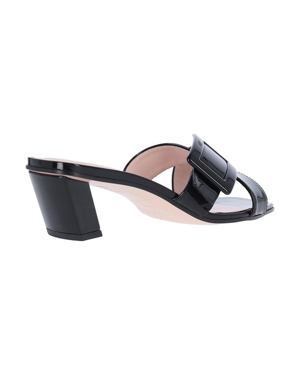 Roger Vivier Black Mules
