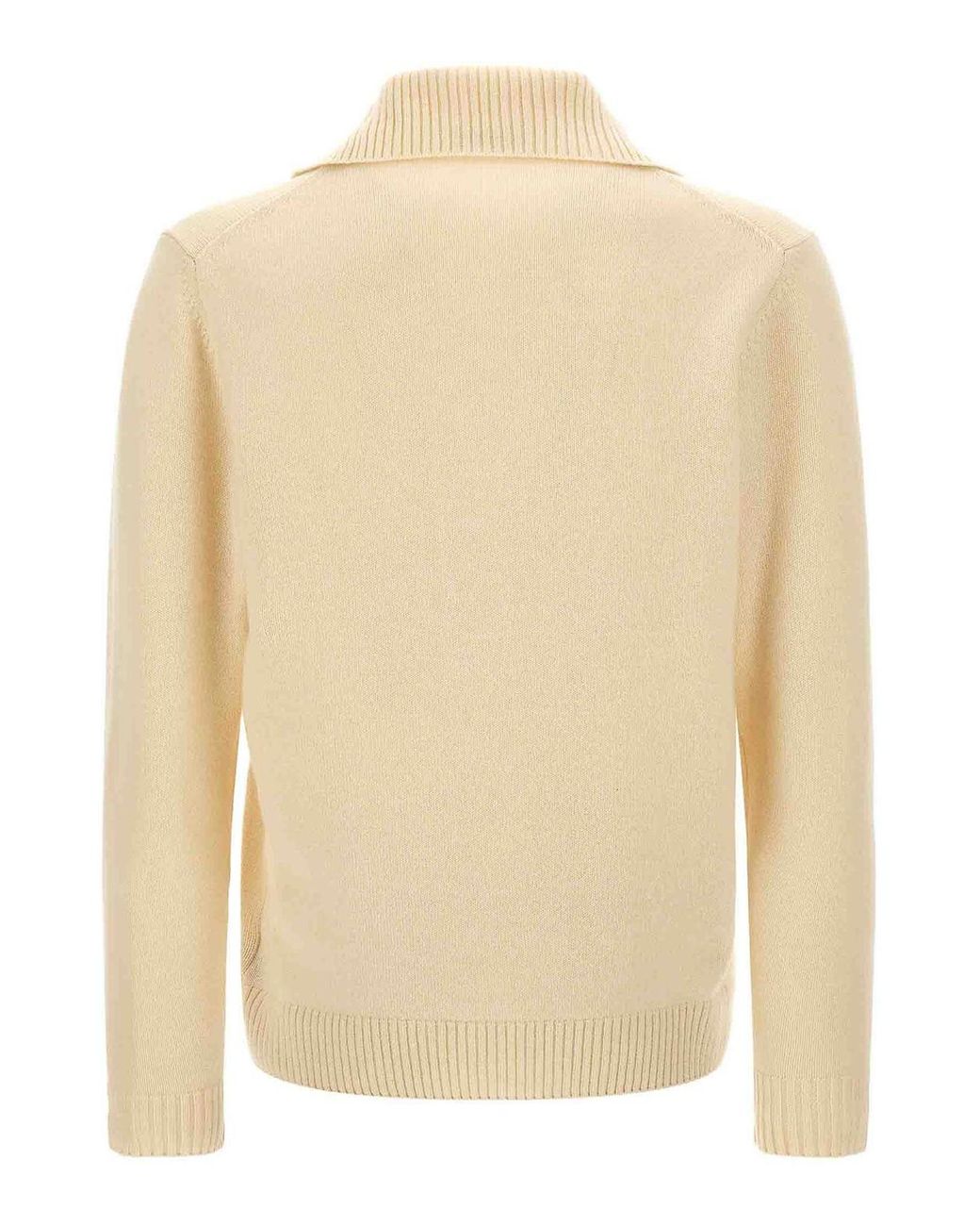 Suéter Con Cuello Alto Zanone de hombre de color Natural