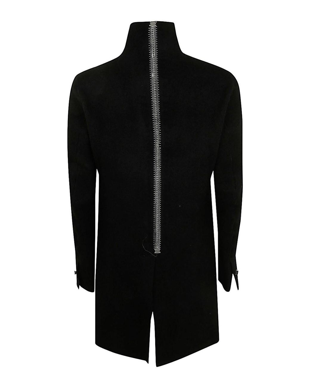 Isaac Sellam Black Deglingue Long Coat for men