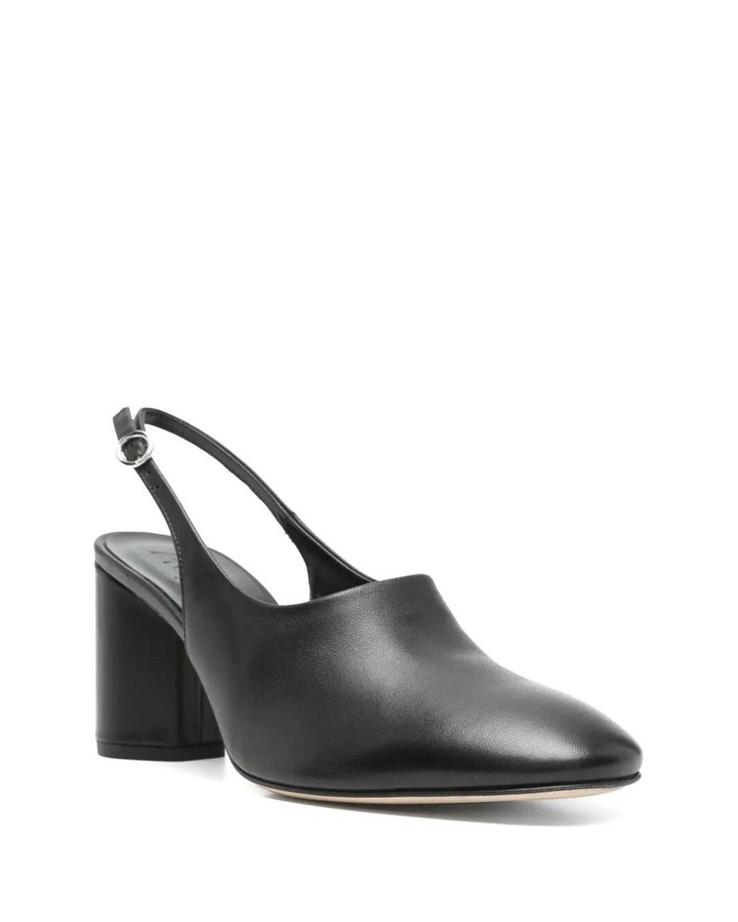 Aeyde Black Jamila Nappa Leather