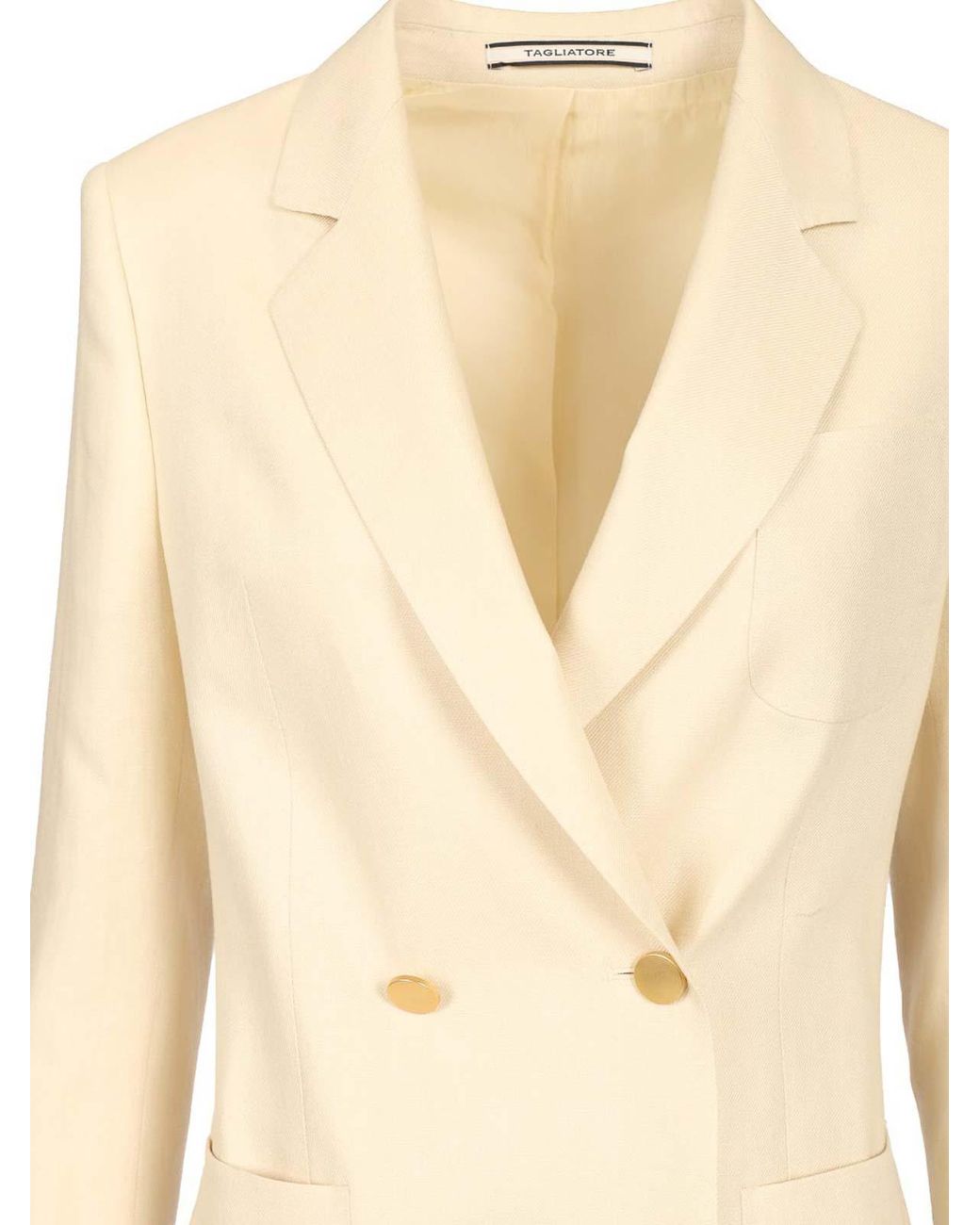 Tagliatore Natural Nayade Double-Breasted Blazer