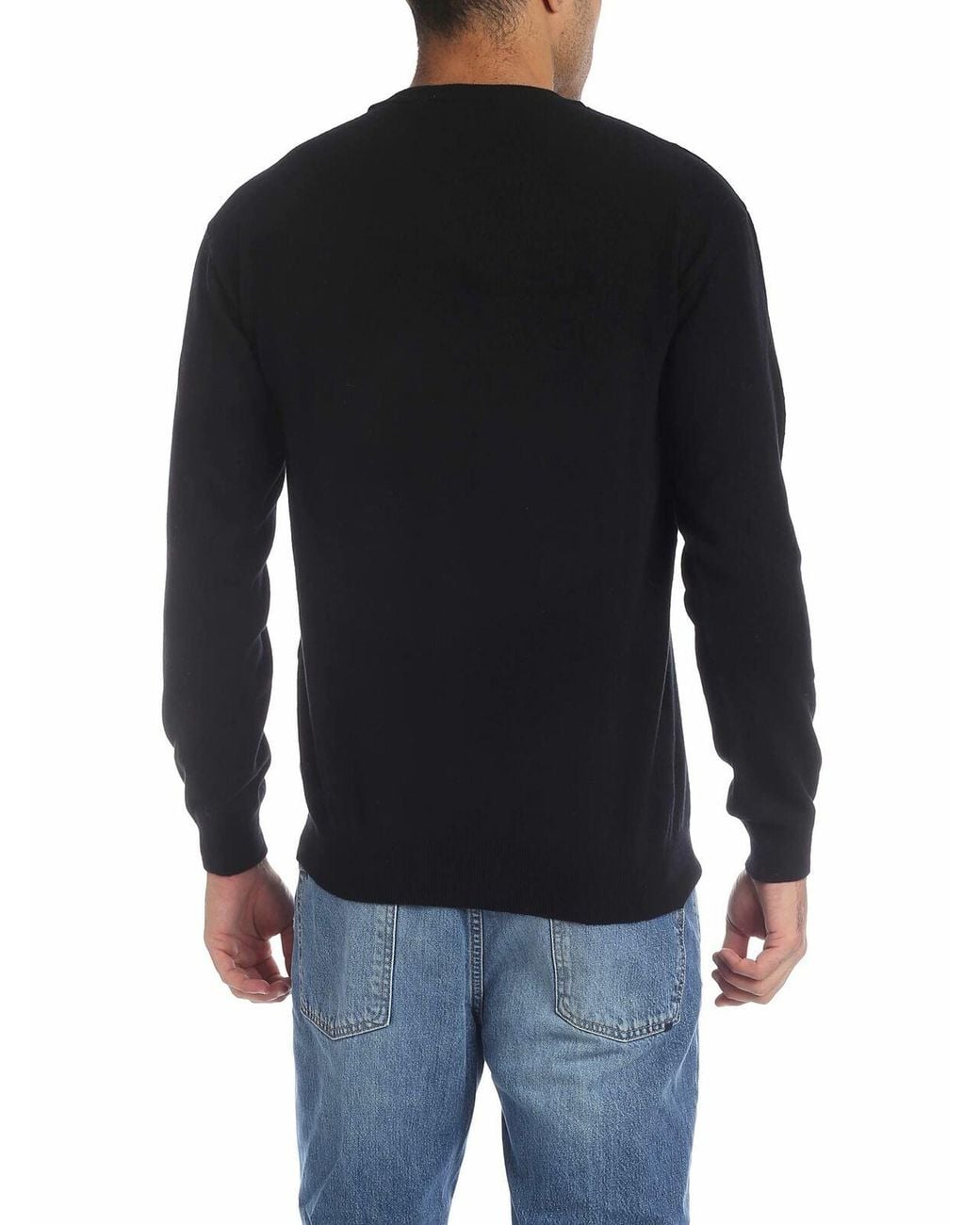 Moschino Black Pullover for men