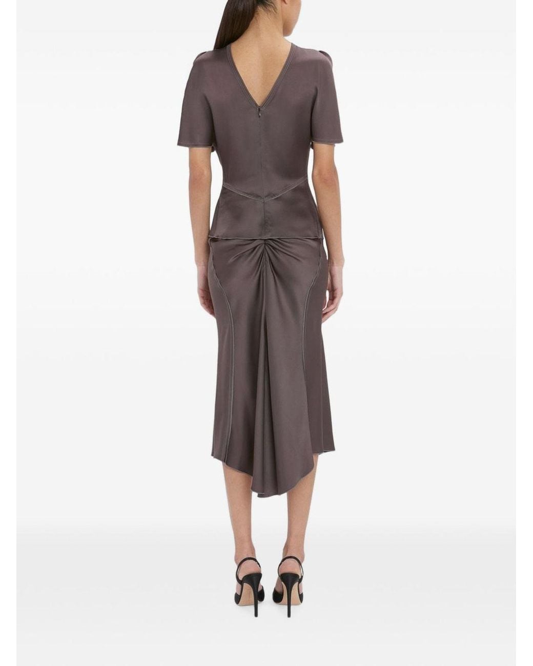 Victoria Beckham Purple Sleeveless Top