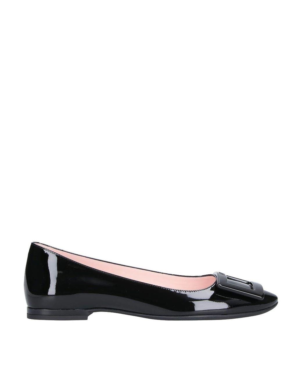 Roger Vivier Black U Look Ballet Flats