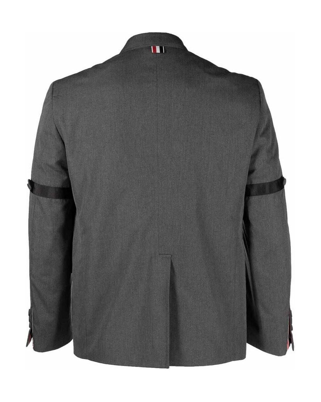 Thom Browne Black Casual Jacket for men