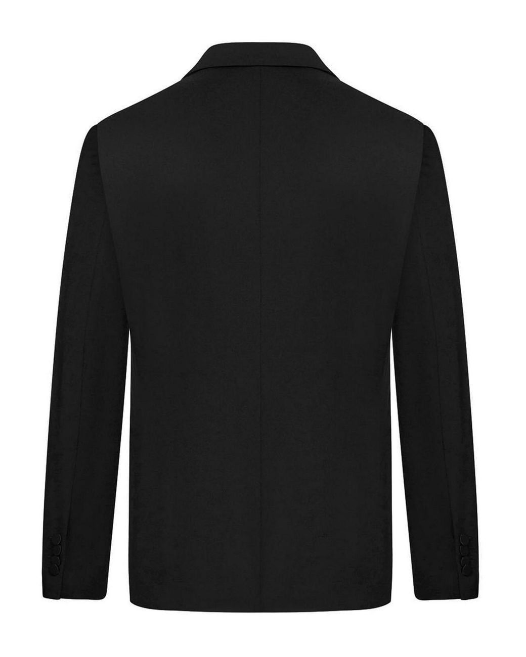 Tagliatore Black Tailored Single-Breasted Wool Suit for men