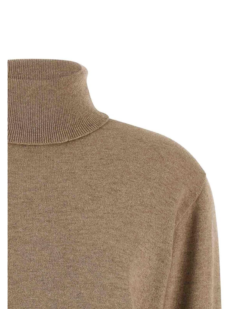 Pull Col Rond Brunello Cucinelli en coloris Brown