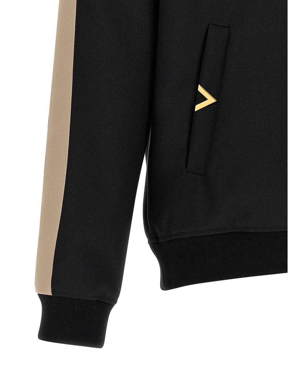 Valentino Garavani Black 'Vgold' Sweatshirt for men