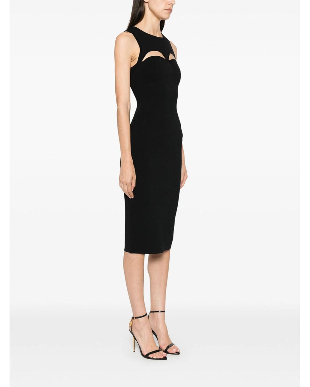Elisabetta Franchi Black Dress