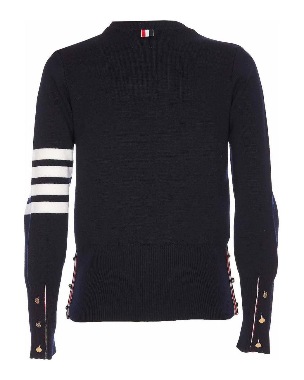 Pull Col Rond Thom Browne en coloris Blue