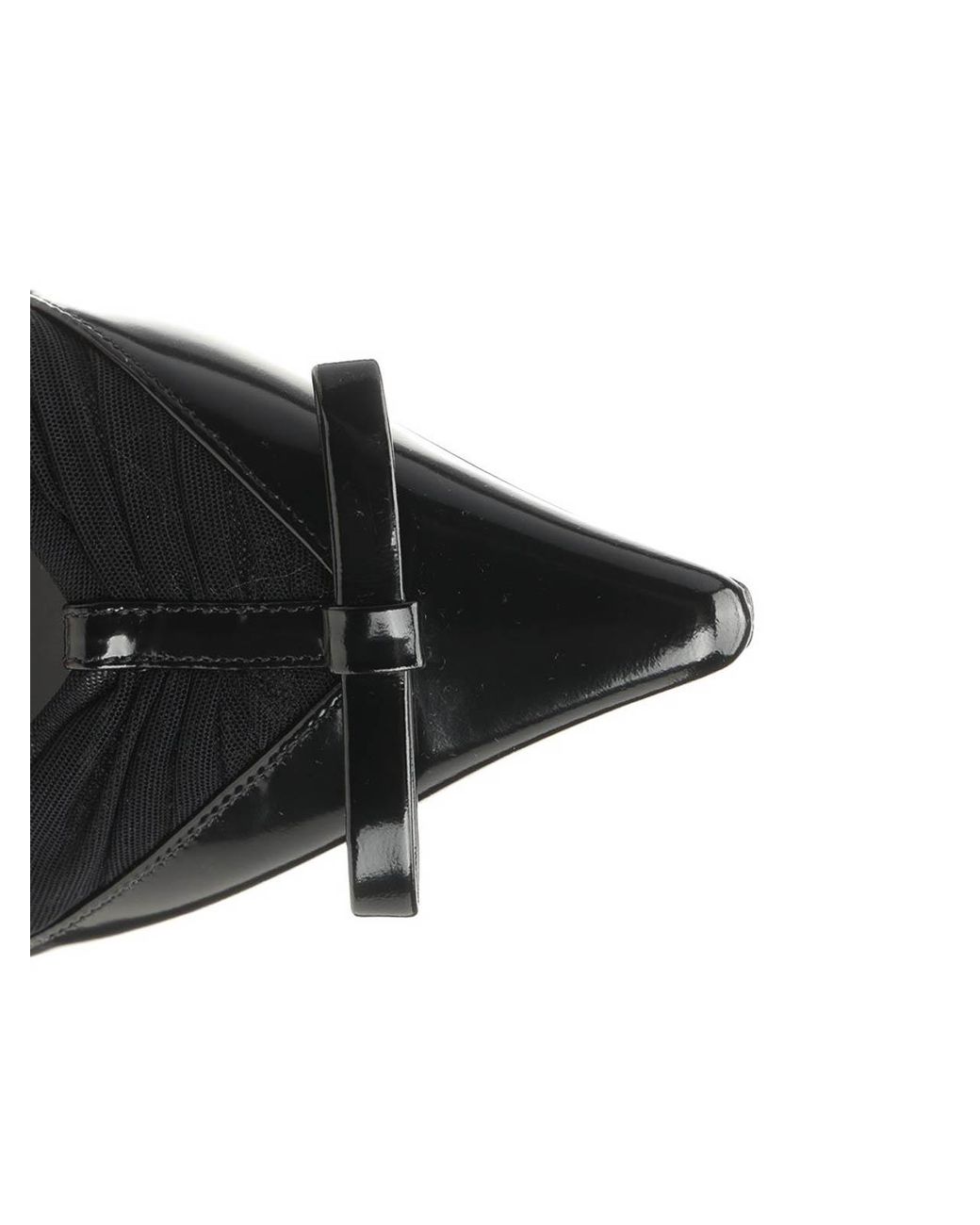 Jimmy Choo Black Afia Mesh Dcollet 65