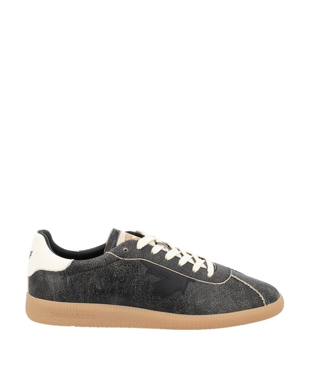 DSquared² Black Sneaker Rebels for men