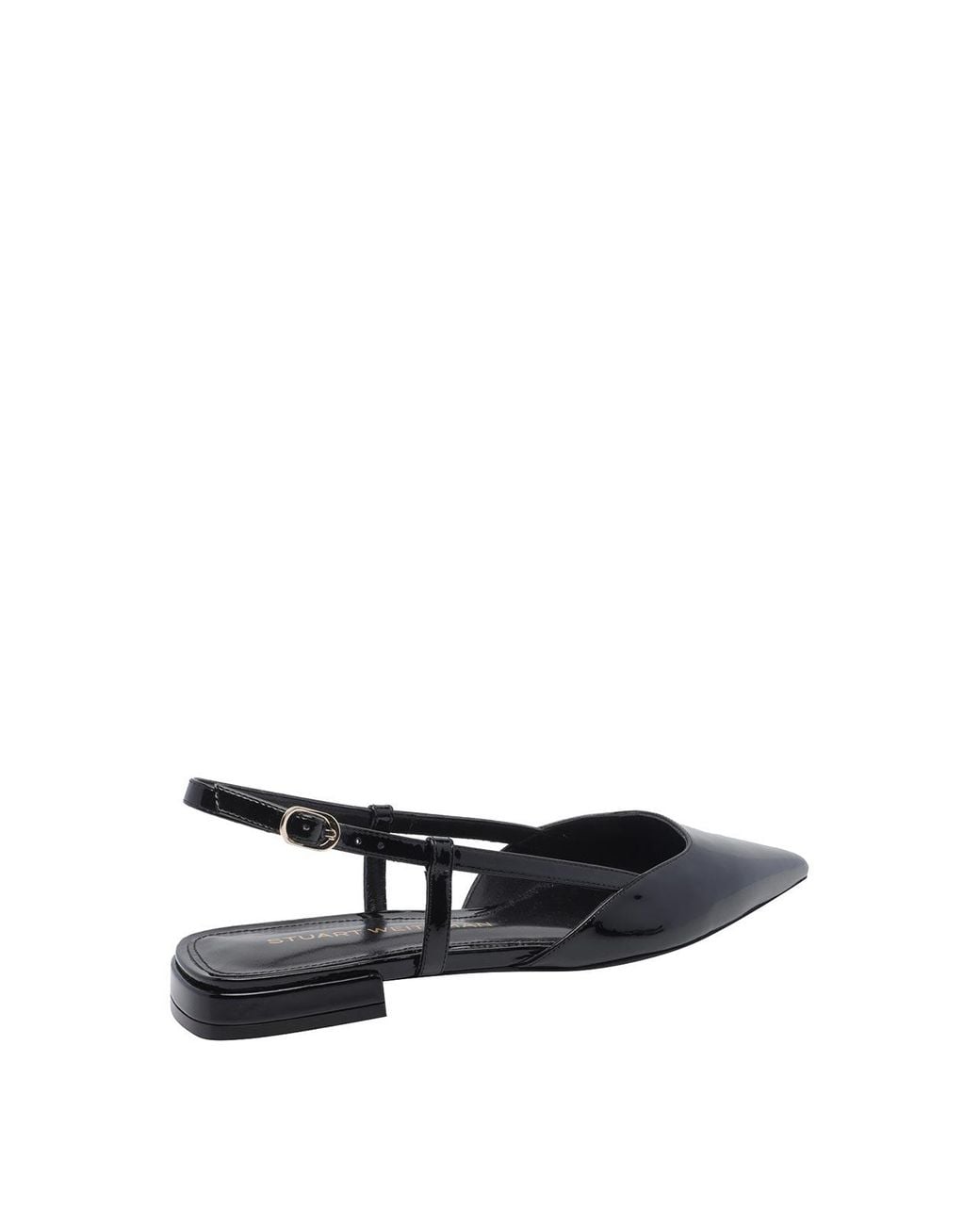 Stuart Weitzman Black Vinnie Slingback