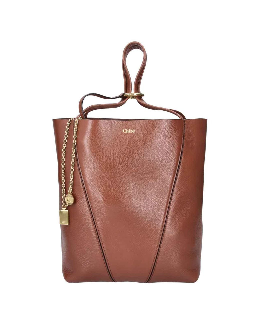 Chloé Brown Tote Bag