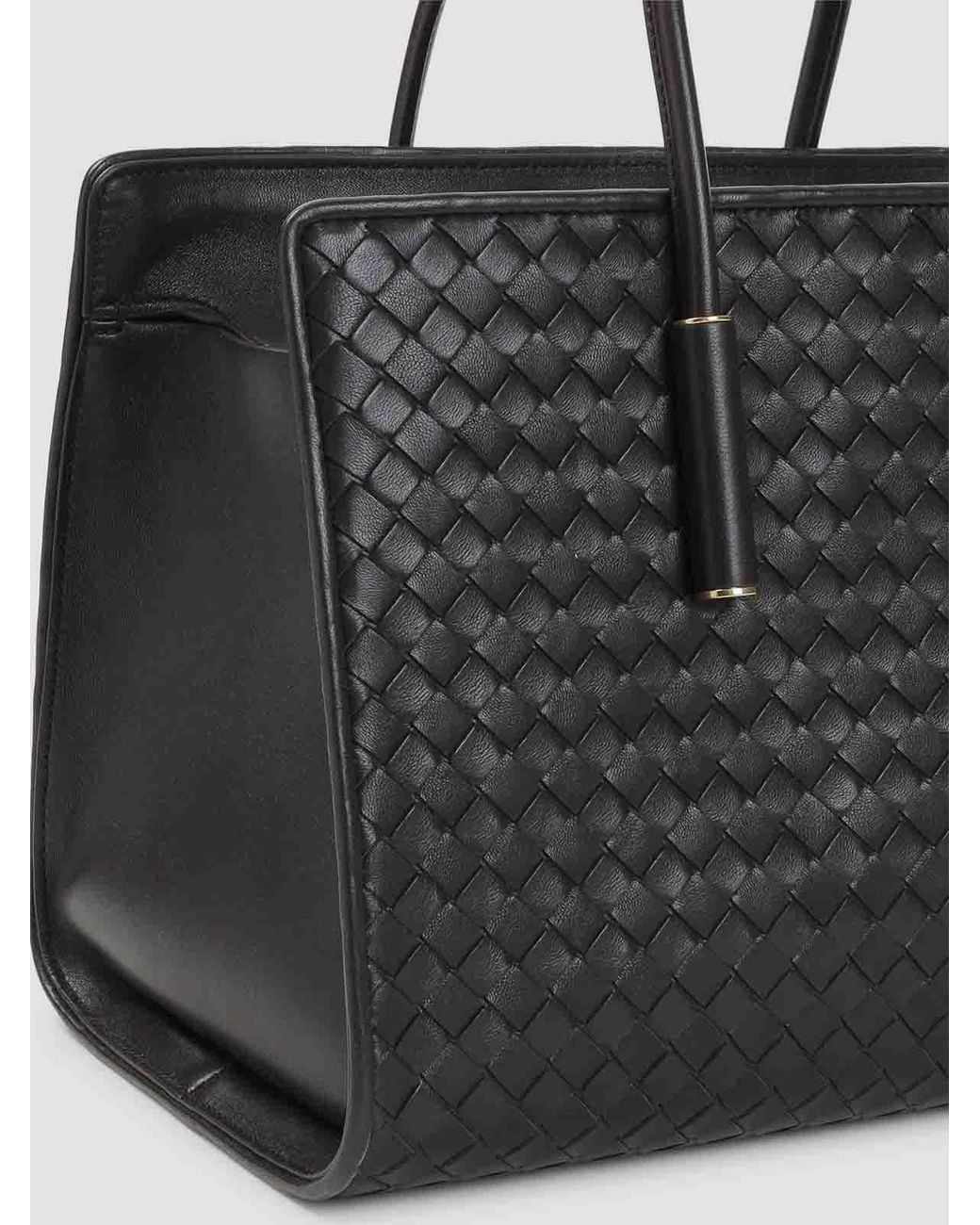 Bottega Veneta Black Small Barbara Tote Bag