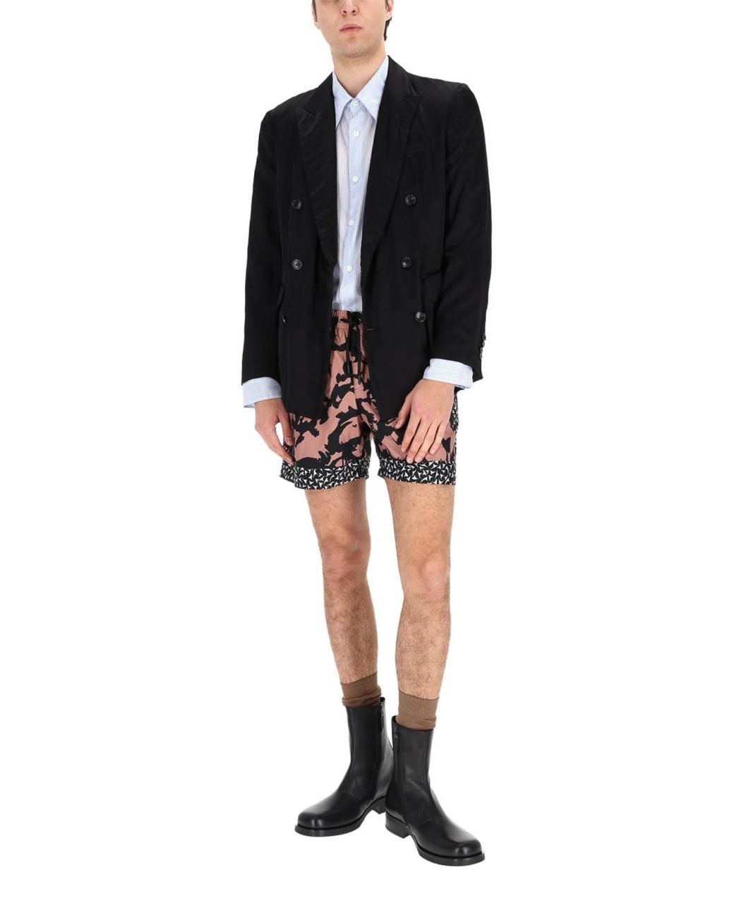 Dries Van Noten Black Blazer Balto for men