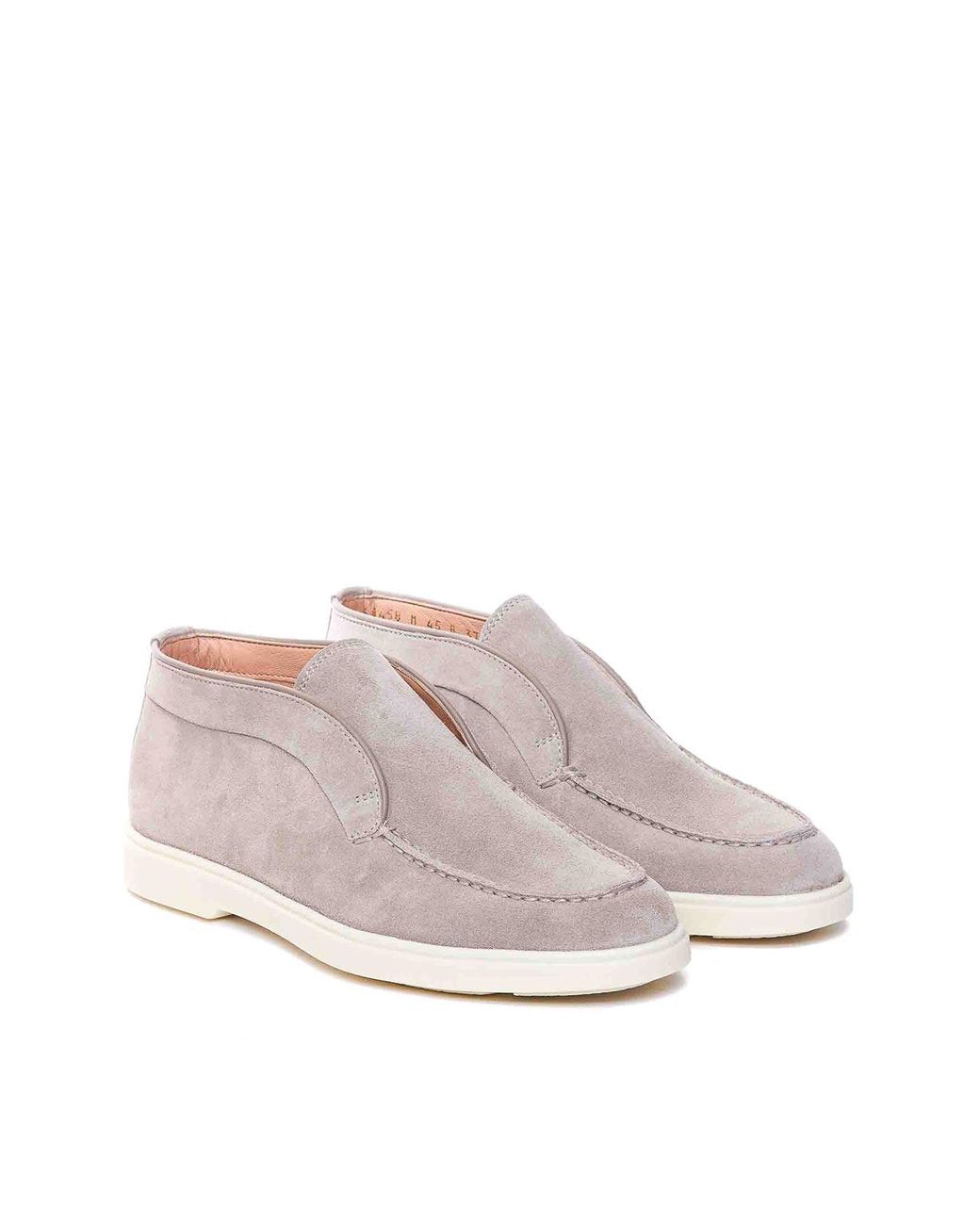 Santoni Natural Desert Ankle Boots