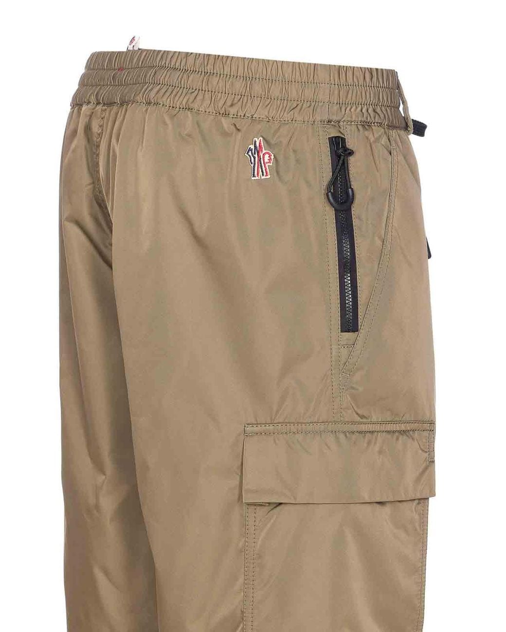 Moncler Natural Logo Pants for men