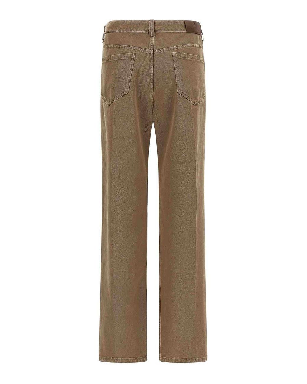 Brunello Cucinelli Natural Denim Pants