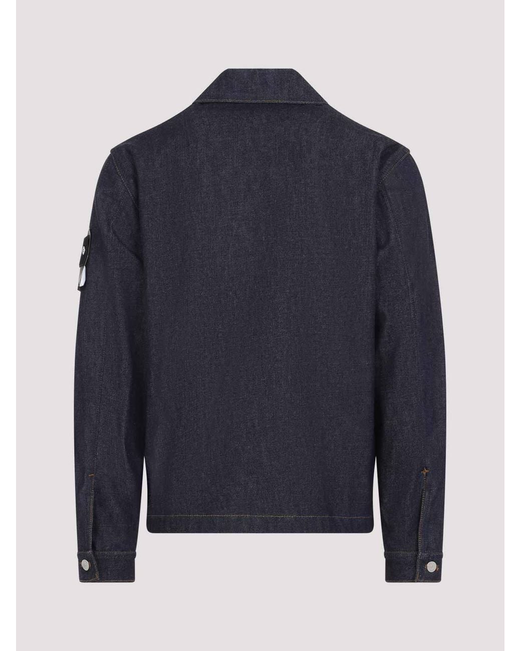 Stone Island Blue Bike Jacket for men