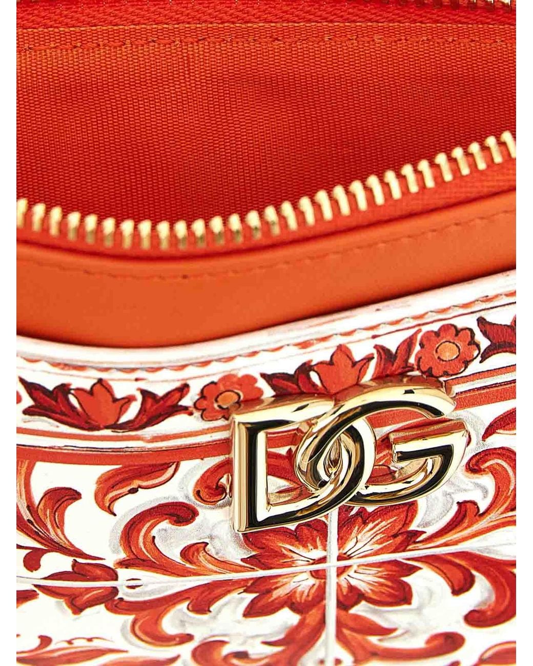 Dolce & Gabbana Red 3.5' Card Holder
