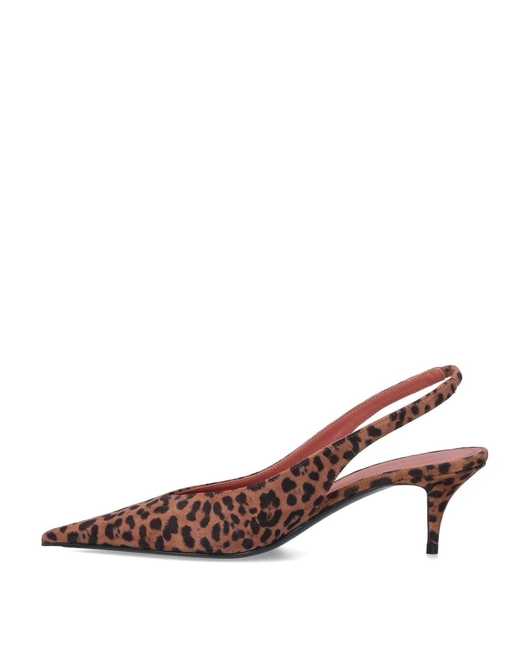 AMINA MUADDI Brown 55Mm Anok Slingback Pumps